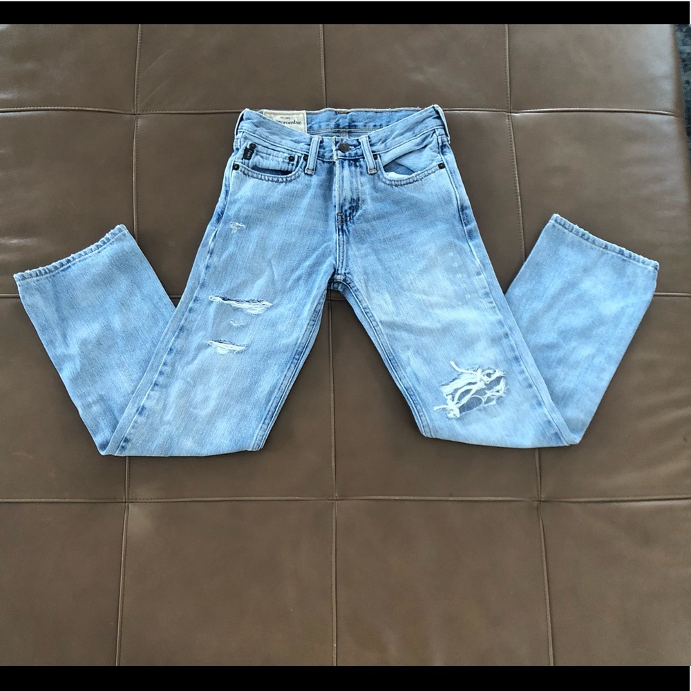 NWT Boys Sz 10 Abercrombie classic straight jeans
